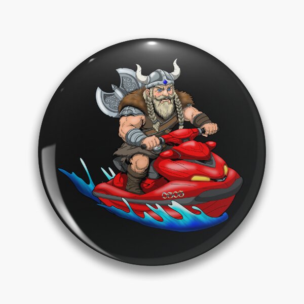 Item preview, Viking on a Jet Ski designed and sold by Other Side of Sane.