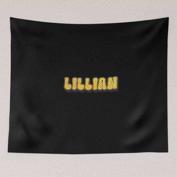 Item preview, Lillian Personalized Cool Custom Name - Funny Design for Women and Girls designed and sold by Watsonarts.