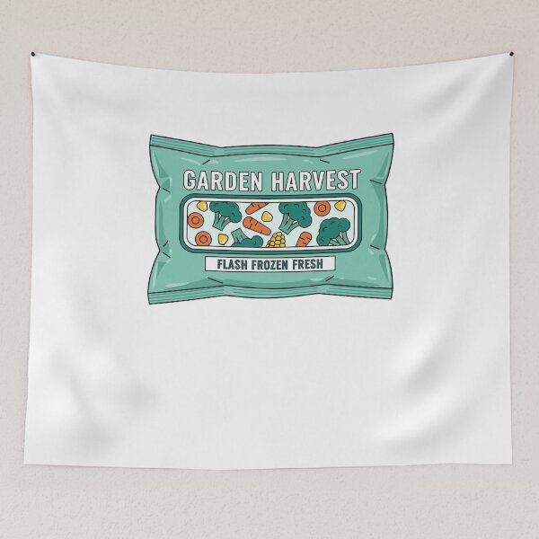Item preview, Retro Food Garden Harvest Frozen Vegetables designed and sold by k3rstman1.