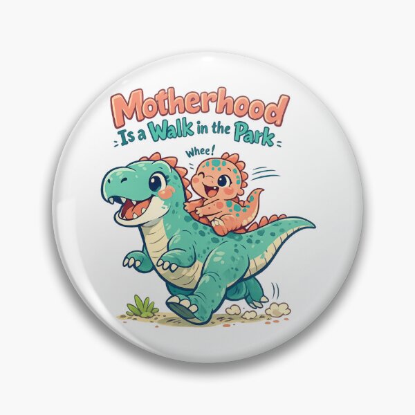 Item preview, Motherhood Is a Walk in the Park designed and sold by LuveraxArt.