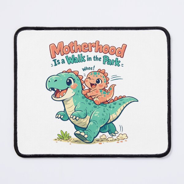 Item preview, Motherhood Is a Walk in the Park designed and sold by LuveraxArt.