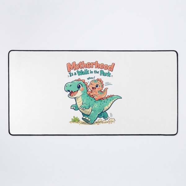Item preview, Motherhood Is a Walk in the Park designed and sold by LuveraxArt.