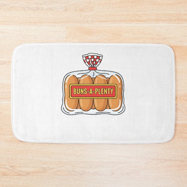 Item preview, Retro Food Buns-A-Plenty Hot Dog Buns designed and sold by k3rstman1.
