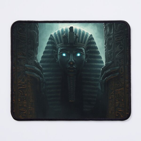 Item preview, Ancient Egyptian Pharaoh with Glowing Eyes designed and sold by Kemet Aura.