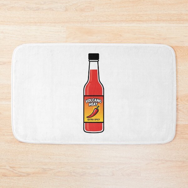 Item preview, Volcano Heat Extra Spicy Retro Food Hot Sauce designed and sold by k3rstman1.
