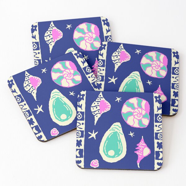 Item preview, Summer Sun Drenched Shells designed and sold by adamstav-prints.