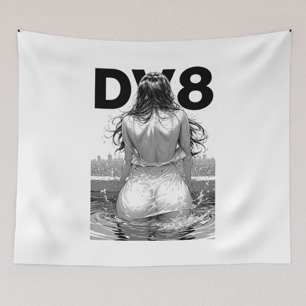 Item preview, DV8 = Streetwear for outsiders, self-thinkers, and pathbreakers. designed and sold by FANTASY FRENZY.