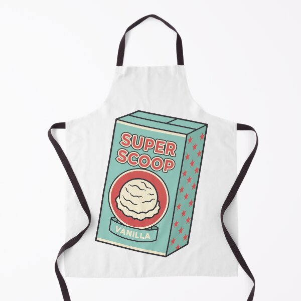 Item preview, Vintage Super Scoop Vanilla Ice Cream Retro Food designed and sold by k3rstman1.