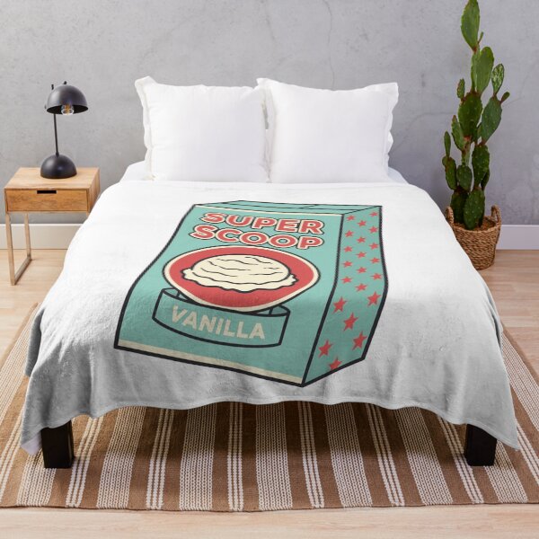 Item preview, Vintage Super Scoop Vanilla Ice Cream Retro Food designed and sold by k3rstman1.