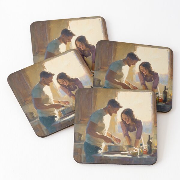 Item preview, Cooking Together at Golden Hour designed and sold by Rtymer.