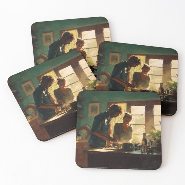 Item preview, Cooking Together at Golden Hour designed and sold by Rtymer.