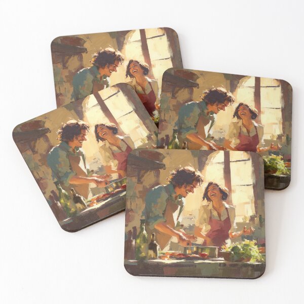 Item preview, Cooking Together at Golden Hour designed and sold by Rtymer.