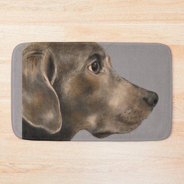Item preview, MEOW-DERN Art: Silver Ghost Weimaraner Study/MEOW-DERN 現代藝術：銀色幽靈威瑪獵犬寫生/MEOW-DERN アート：シルバーゴースト・ワイマラナーの写生 designed and sold by MeowdelStudio.
