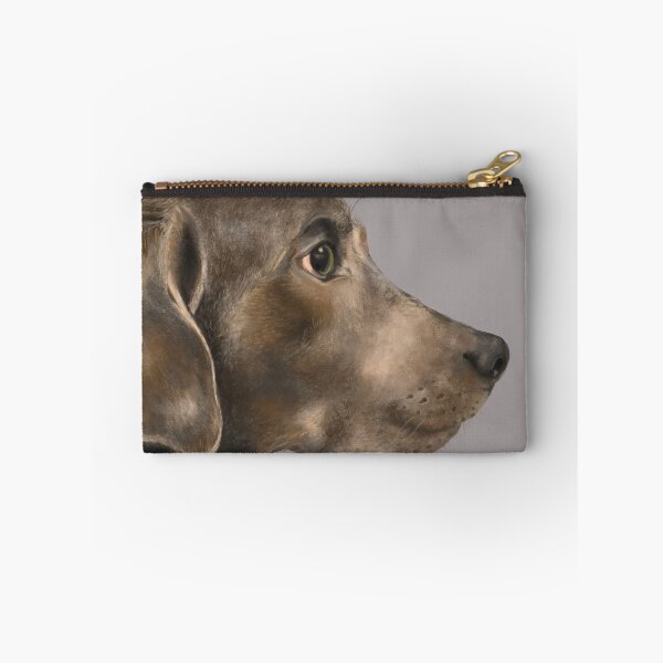 Item preview, MEOW-DERN Art: Silver Ghost Weimaraner Study/MEOW-DERN 現代藝術：銀色幽靈威瑪獵犬寫生/MEOW-DERN アート：シルバーゴースト・ワイマラナーの写生 designed and sold by MeowdelStudio.