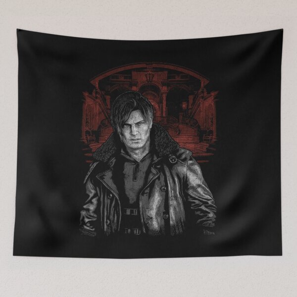 Item preview, Leon Kennedy Chronic Care Center Rhodes Hill Resident Evil 9 Requiem Distressed designed and sold by Power Up Prints.