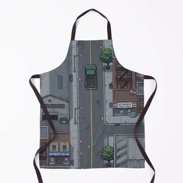 Item preview, The city is the game. - Montreal Neighborhoods as Retro Arcade Levels designed and sold by LouDSarG.