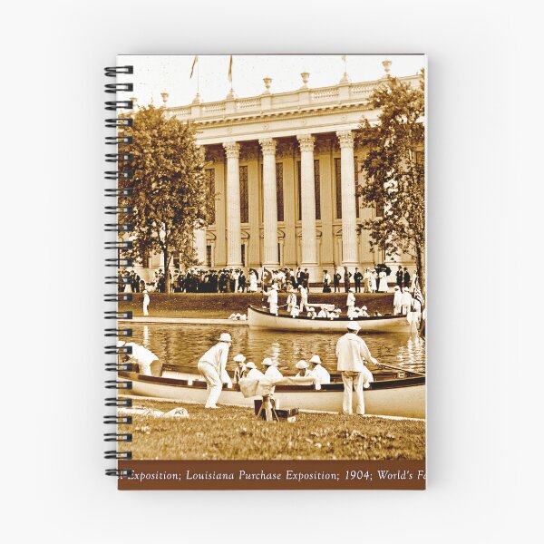 Item preview, 1904 World's Fair, Education Building, Boat Race Preparation, St. Louis, Missouri designed and sold by AMacGPhilly.