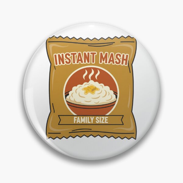 Item preview, Retro Food Instant Mash Potatoes Family Size designed and sold by k3rstman1.