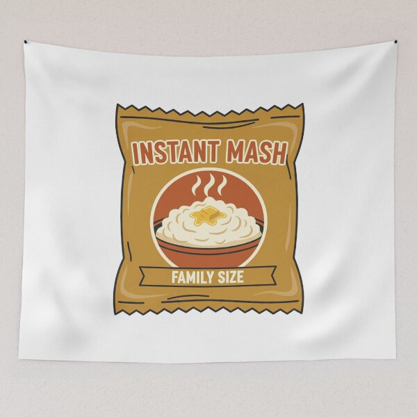 Item preview, Retro Food Instant Mash Potatoes Family Size designed and sold by k3rstman1.
