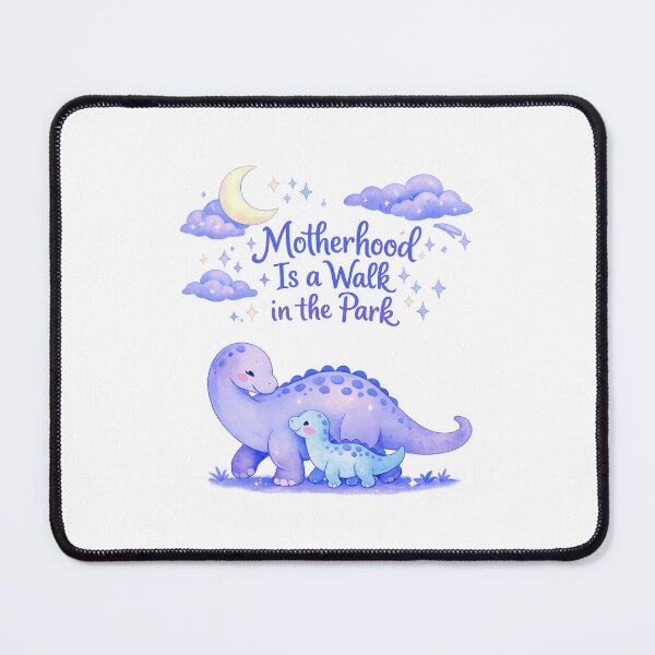Item preview, Motherhood Is a Walk in the Park designed and sold by LuveraxArt.
