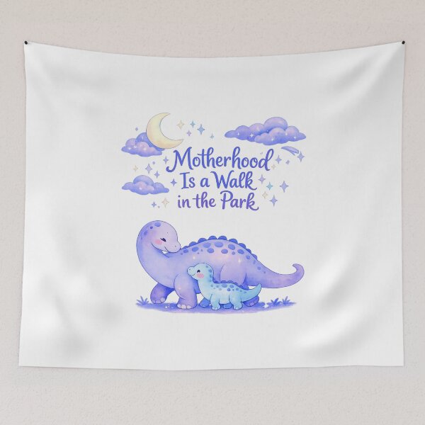 Item preview, Motherhood Is a Walk in the Park designed and sold by LuveraxArt.