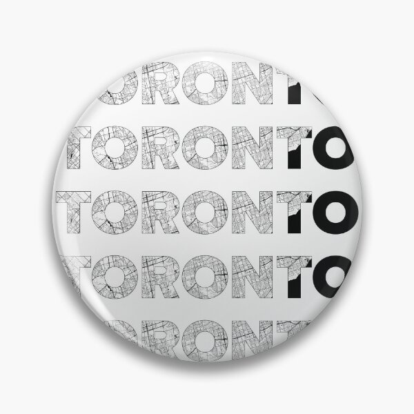 Item preview, Toronto Topographic Map designed and sold by the-craft-shop.