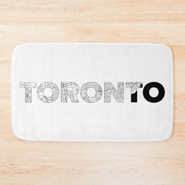 Item preview, Toronto Topographic Map designed and sold by the-craft-shop.
