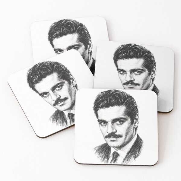 Item preview, Retro and Vintage Stars Omar Sherif designed and sold by MarkColeImaging.