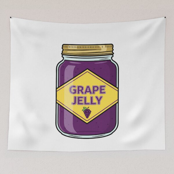 Item preview, Retro Food Vintage Grape Jelly Jar designed and sold by k3rstman1.