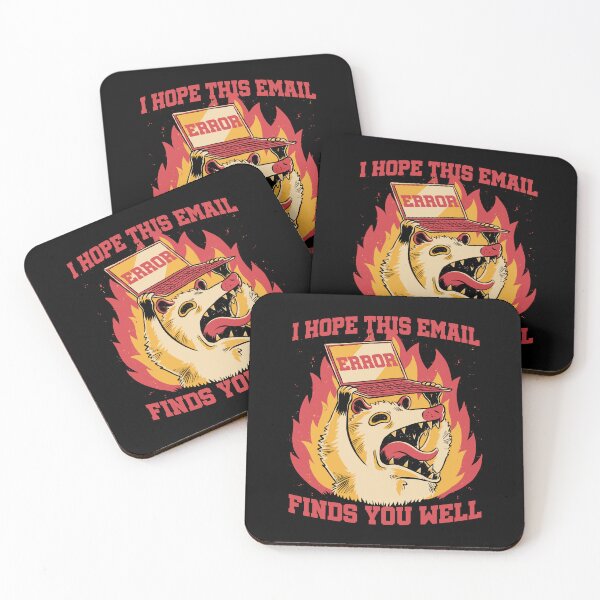 Item preview, Possum Work Email designed and sold by Studio Mootant.