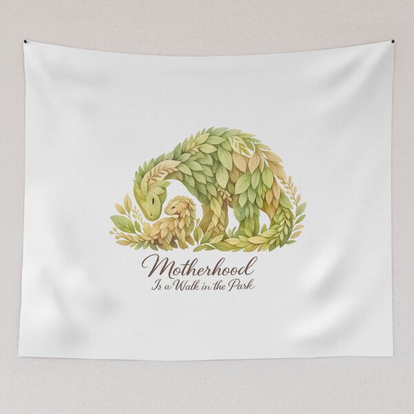 Item preview, Motherhood Is a Walk in the Park designed and sold by LuveraxArt.