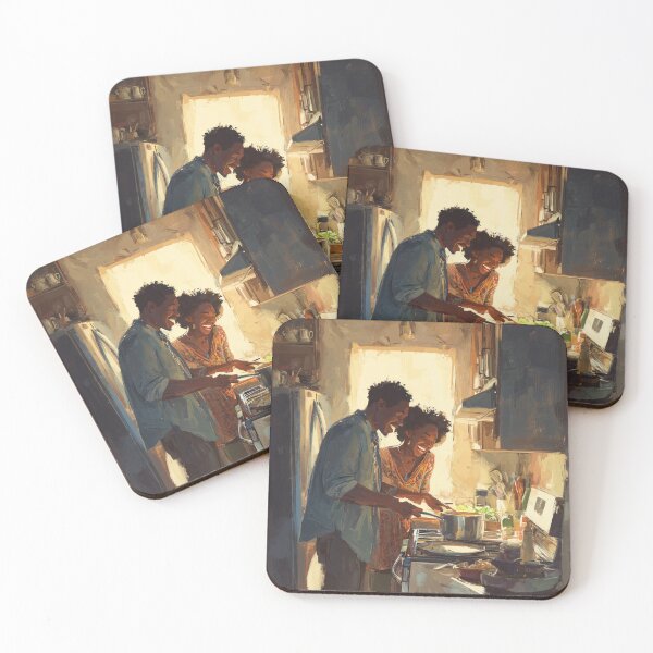 Item preview, Cooking Together at Golden Hour designed and sold by Rtymer.