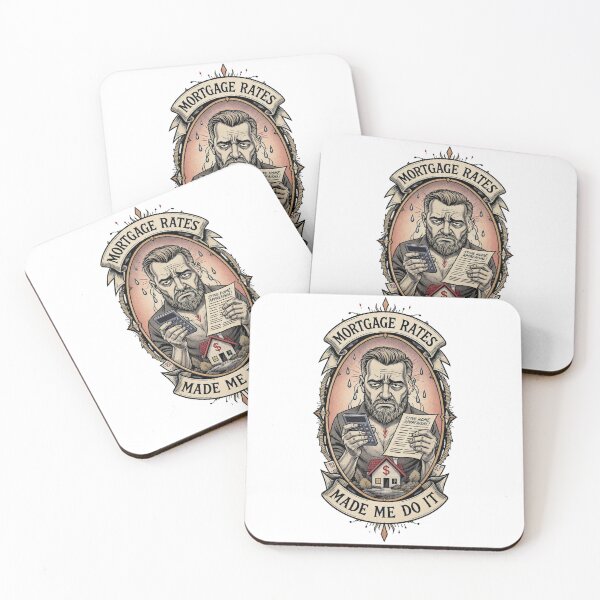 Item preview, Mortgage Rates Made Me Do It Funny Dad Finance Gift designed and sold by YMLux.