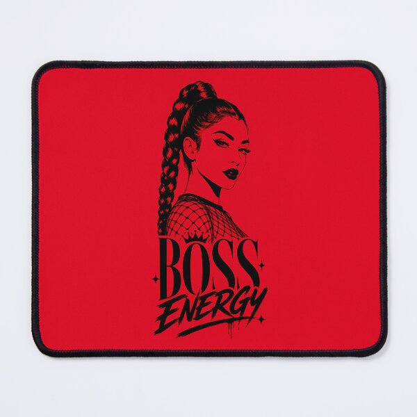 Item preview, Boss Energy Red Stencil Qveen Herby Aesthetic designed and sold by LumePrint.