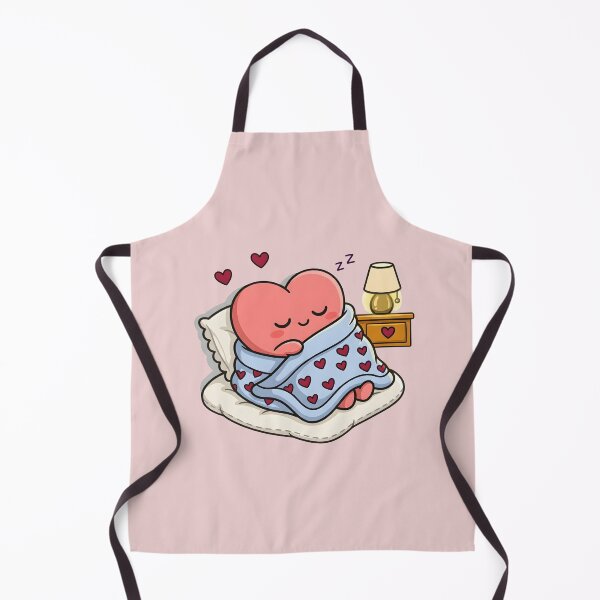 Item preview, Cute Sleeping Heart – Cozy Love Aesthetic designed and sold by Glimsy.