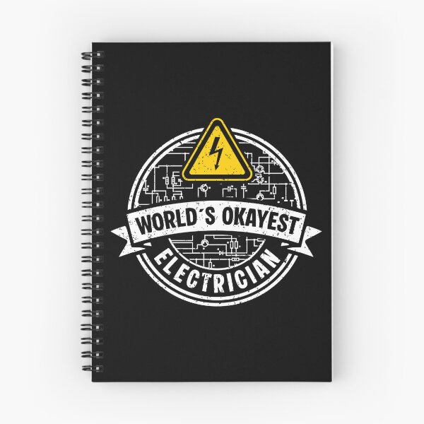 Item preview, Vintage Electrician Badge - World’s Okayest Electrician - Retro Circuit Design designed and sold by Dmetalx Art Apparel.