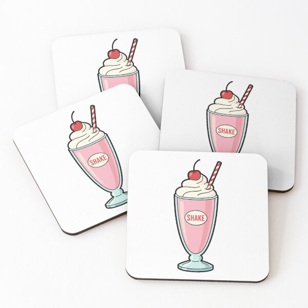 Item preview, Classic Diner Pink Milkshake Retro Food designed and sold by k3rstman1.