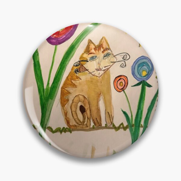 Item preview, Cat in spring designed and sold by sissyeatsgrits.