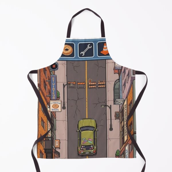 Item preview, The city is the game. Every pothole is a boss: the Montreal experience, rendered in 8 bits. designed and sold by LouDSarG.