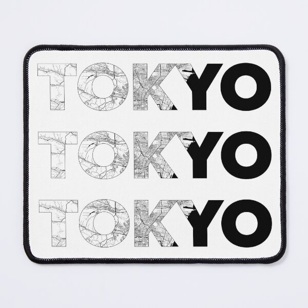 Item preview, Tokyo Topographic Map designed and sold by the-craft-shop.