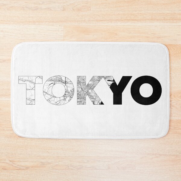 Item preview, Tokyo Topographic Map designed and sold by the-craft-shop.