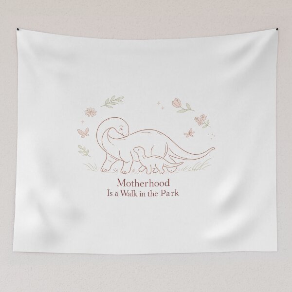 Item preview, Motherhood Is a Walk in the Park designed and sold by LuveraxArt.