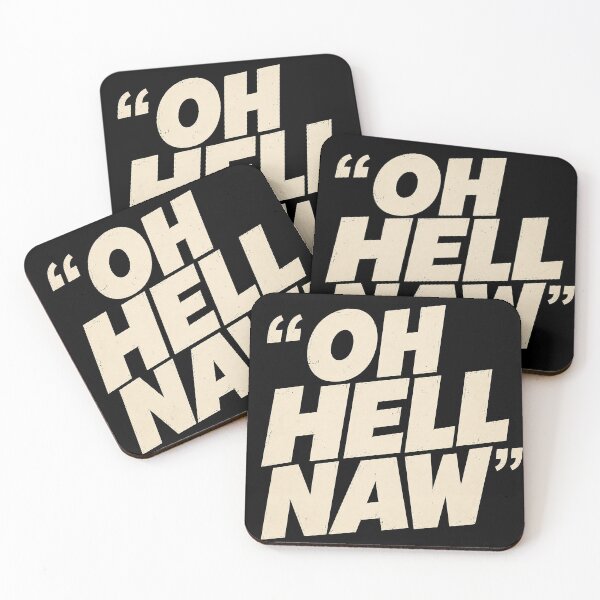 Item preview, Oh Hell Naw – Funny Reaction Quote Bold Typography designed and sold by PIXEL POP DESIGNS - Beyond the Norm!.