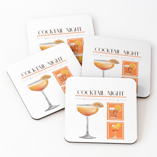 Item preview, Cocktail Night designed and sold by vickyaraujo.