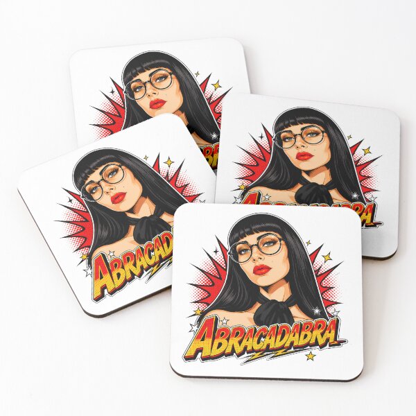 Item preview, Abracadabra Pop Art Comic Qveen Herby Aesthetic Magical Vibes designed and sold by LumePrint.