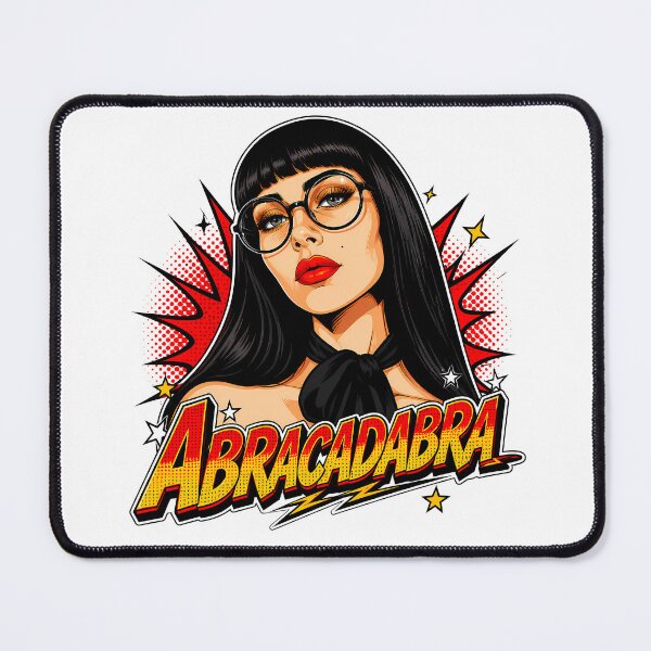 Item preview, Abracadabra Pop Art Comic Qveen Herby Aesthetic Magical Vibes designed and sold by LumePrint.