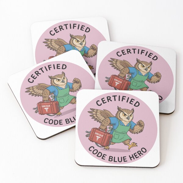Item preview, Certified Code Blue Hero – Saving Lives Under Pressure designed and sold by PrincessLavinia.
