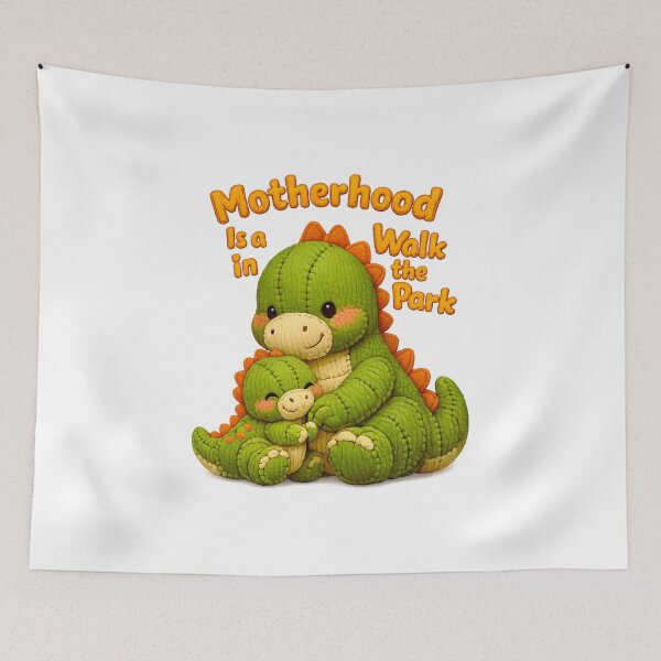 Item preview, Motherhood Is a Walk in the Park designed and sold by LuveraxArt.