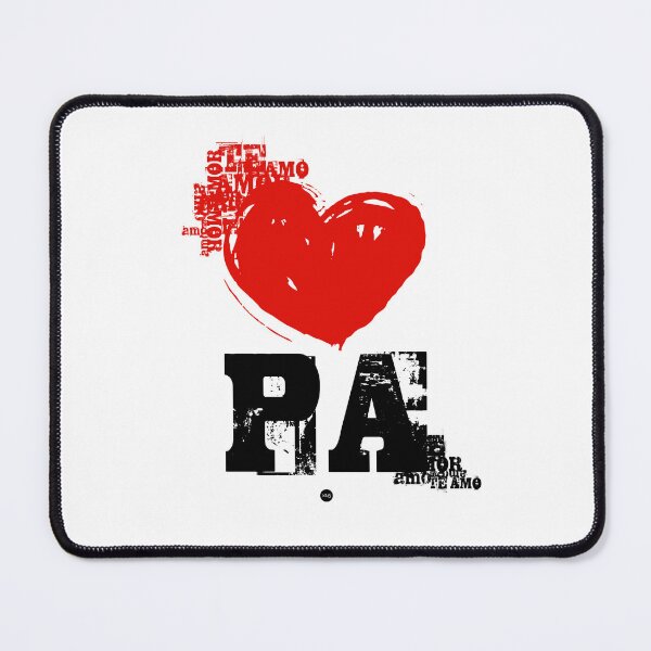 Item preview, I love you, Pa designed and sold by XUSRedbubble.
