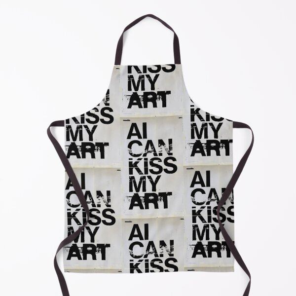 Item preview, AI Can Kiss My Art – Bold Graphic Designer Statement designed and sold by PIXEL POP DESIGNS - Beyond the Norm!.